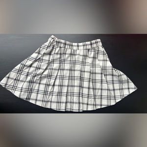 Garage plaid skirt
